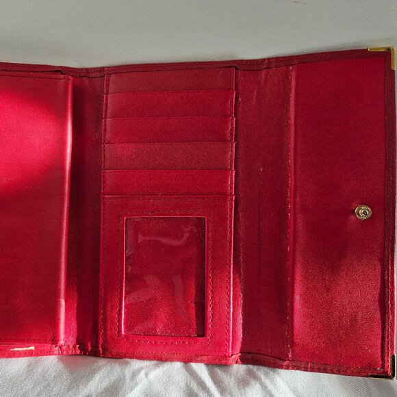 Portefeuille Mundi vintage cuir véritable - Picture 4 of 6